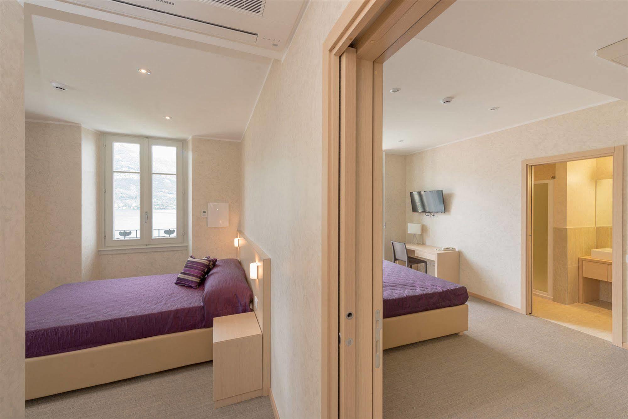 Hotel Helvetia Lezzeno Bagian luar foto