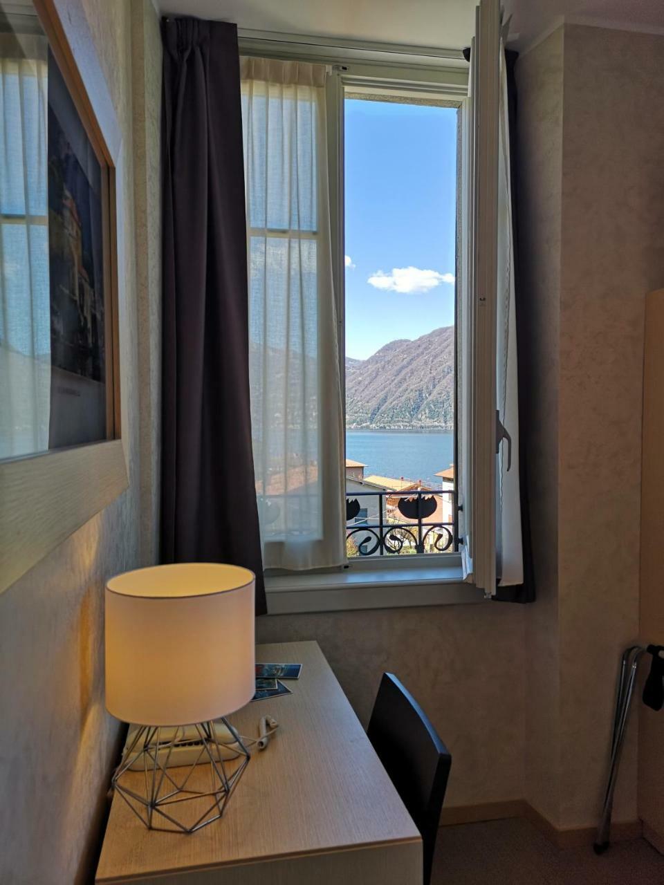 Hotel Helvetia Lezzeno Bagian luar foto